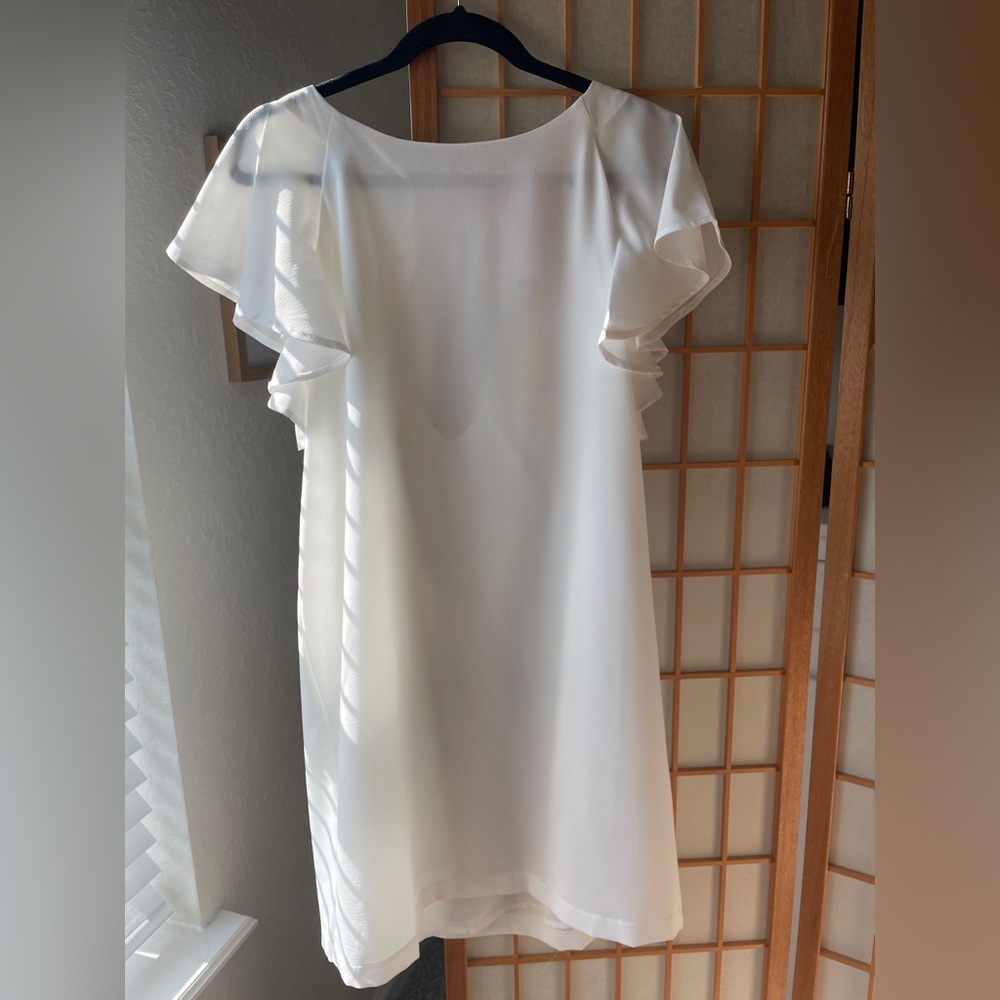 Catherine Malandrino Coastal Capri Dress in Bright White M NWT